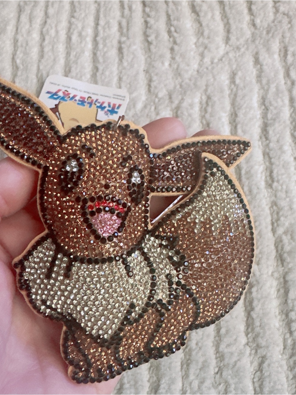 NWT! Rhinestone Keychain RARE Pokemon Center Japan - Picture 4 of 4